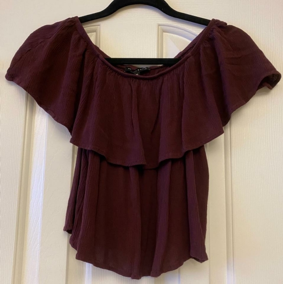 Kylie Shirt - Maroon